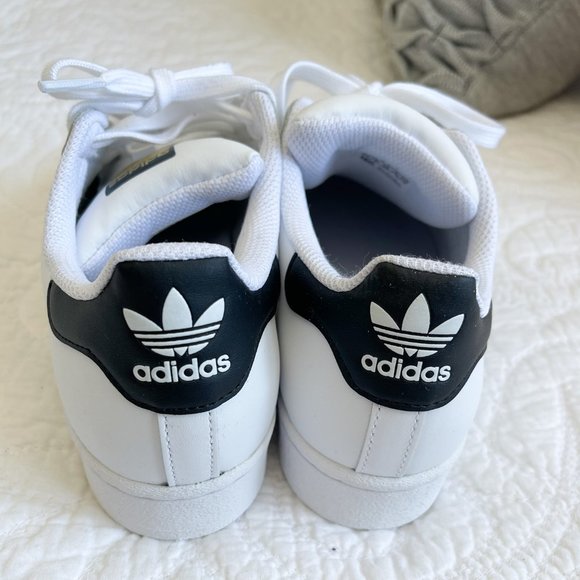 ADIDAS Superstar white leather runners - Picture 5 of 14